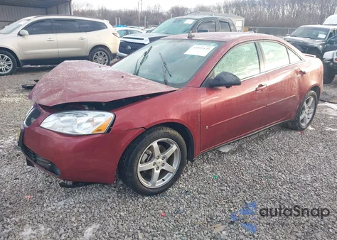 2008 Pontiac G6 from USA, damaged, VIN 1G2ZG57N384245563